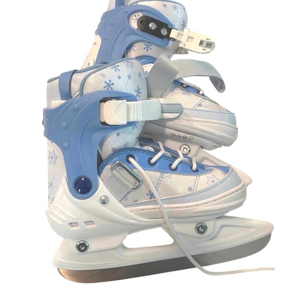 Lake Placid Youth Glacier Adjustable Ice Skates Size Small (11-1)